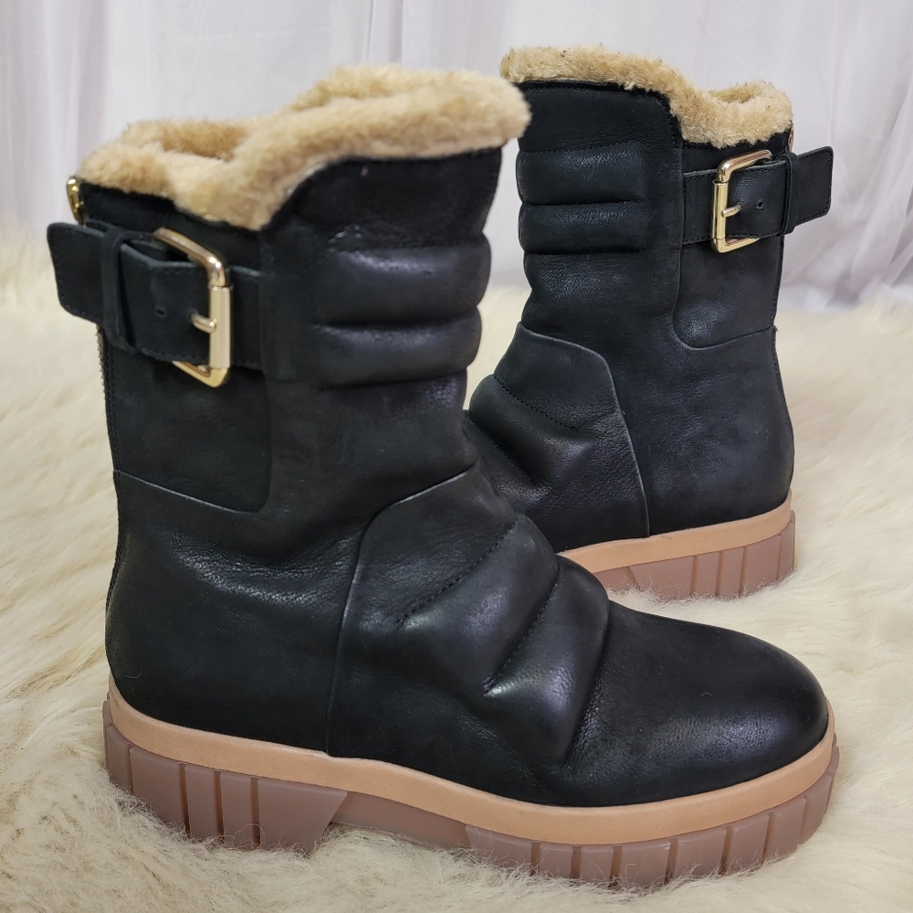 NWOB Free People Fable Faux Fur Boots